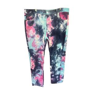 No Brand Mens Straight  Leg Tie/Dye pants Sz 38/31